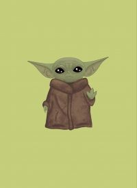Baby Yoda Wallpaper 17