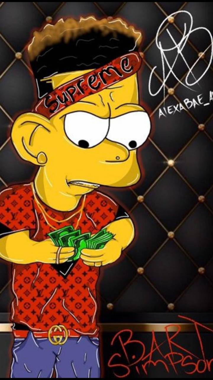 Bart Simpson Supreme Wallpaper - Wallpaper Sun