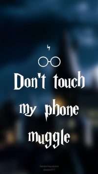 Dont touch my phone wallpaper 38