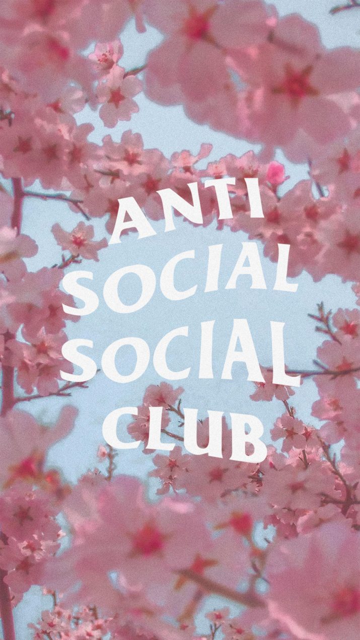 Anti social social club wallpaper 1