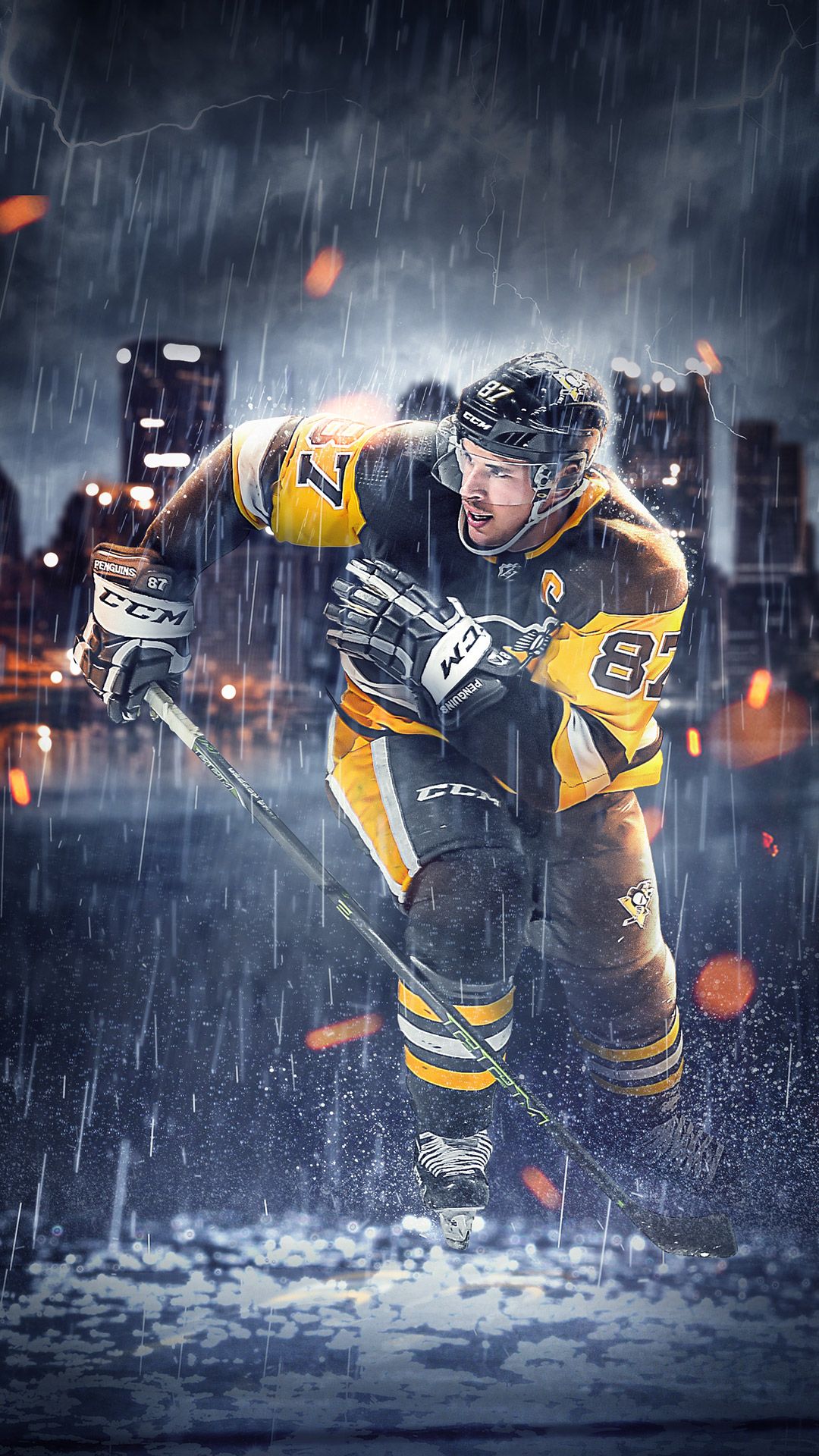 Download Get Ready to Play Cool Hockey Wallpaper