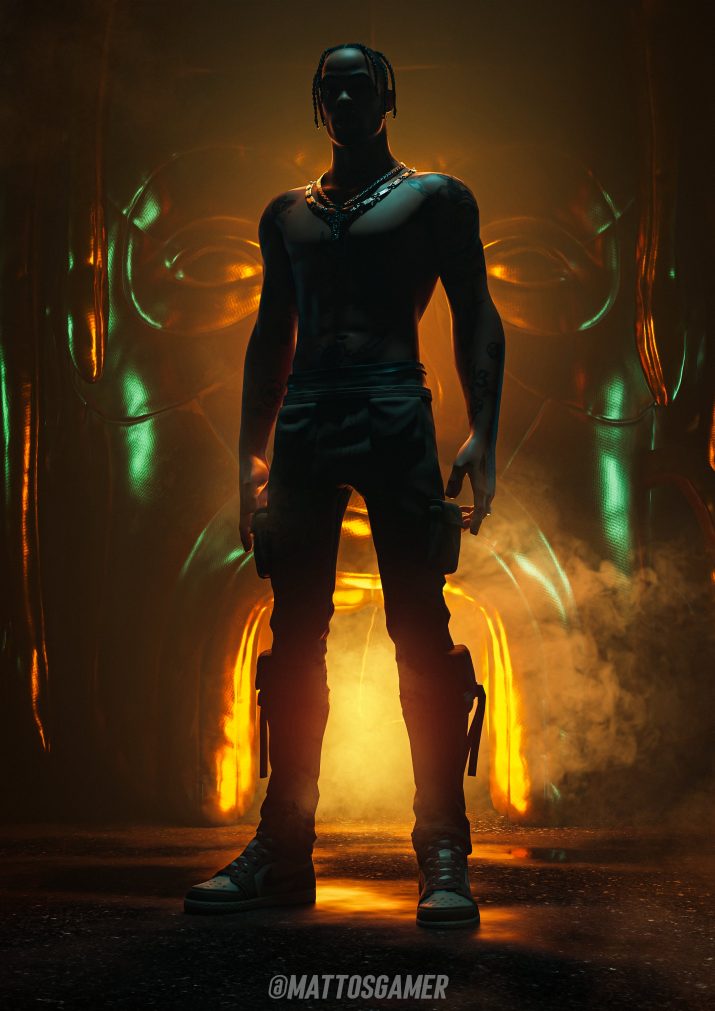 Fortnite Travis Scott Wallpaper 1