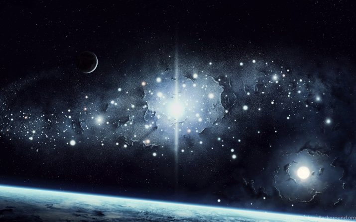 Moon and stars Wallpaper 1 Moon and stars Wallpaper 1