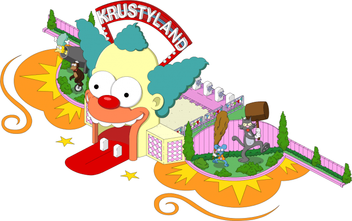 Krustyland Wallpaper 1