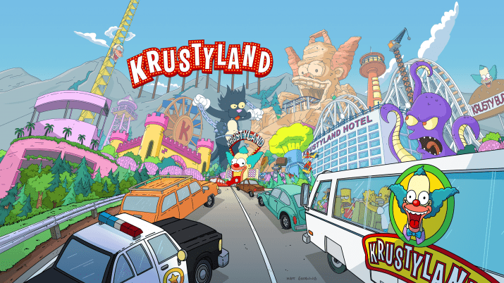 Krustyland Wallpaper 1