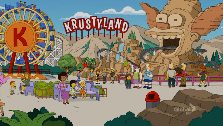 Krustyland Wallpaper 1 Krustyland Wallpaper 1