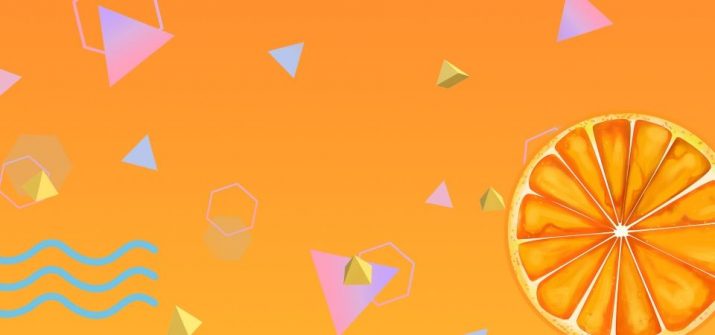 Orange Aesthetic Wallpaper 1