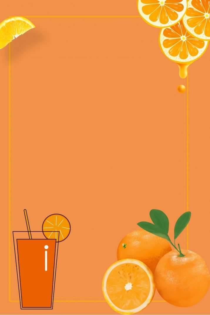 orange girly backgrounds