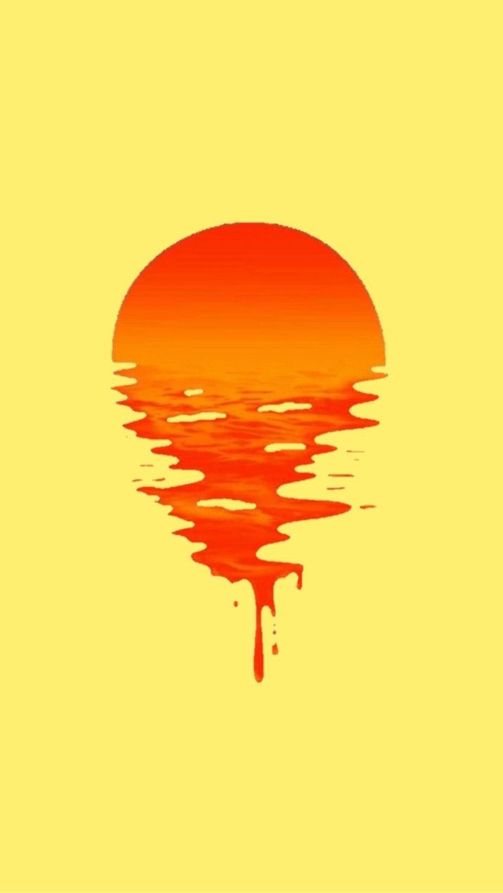 Orange Aesthetic Wallpaper 1