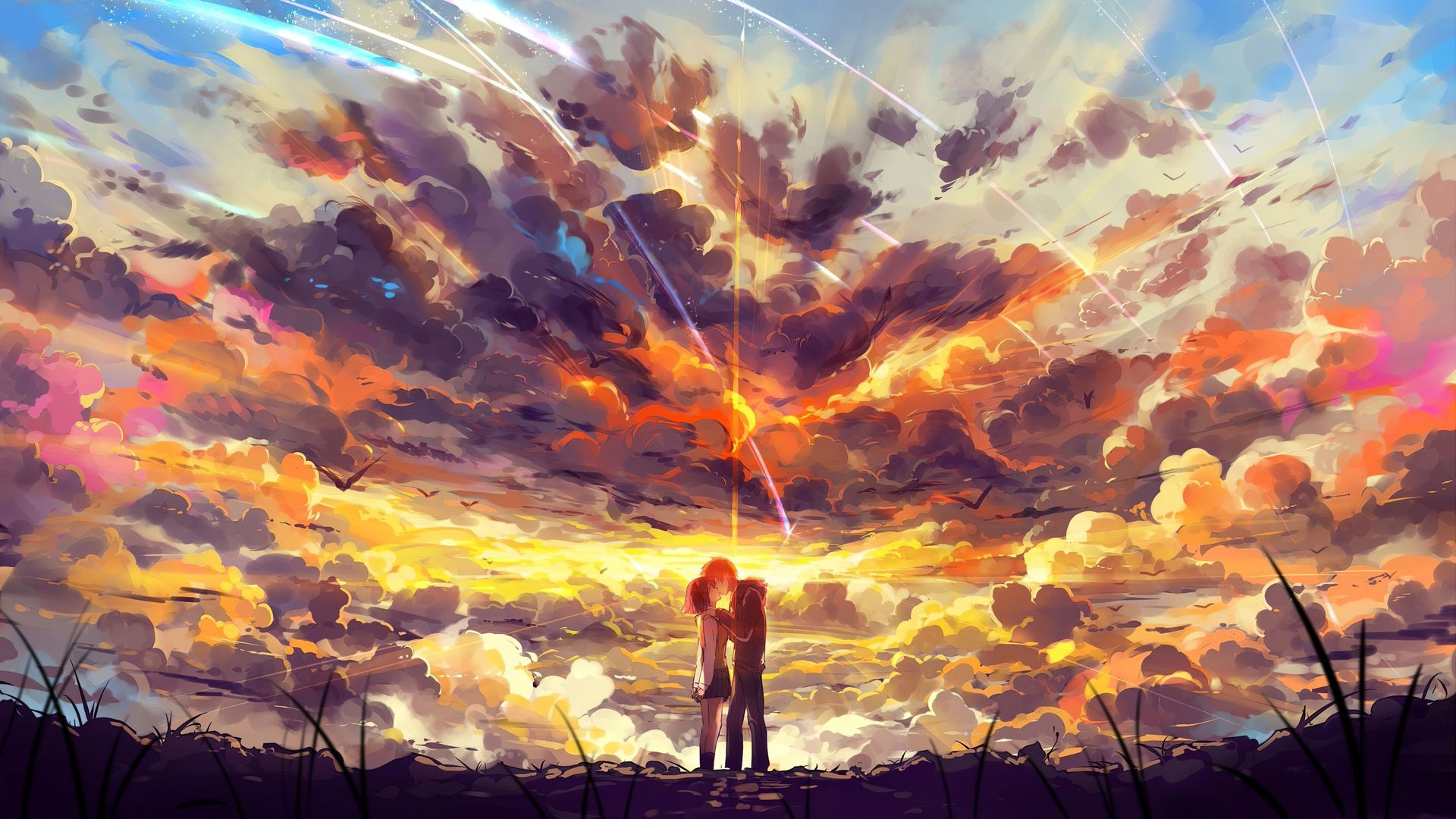 Your Name Wallpaper 1920X1080 : Download 1920x1080 Kimi No Na Wa Taki ...