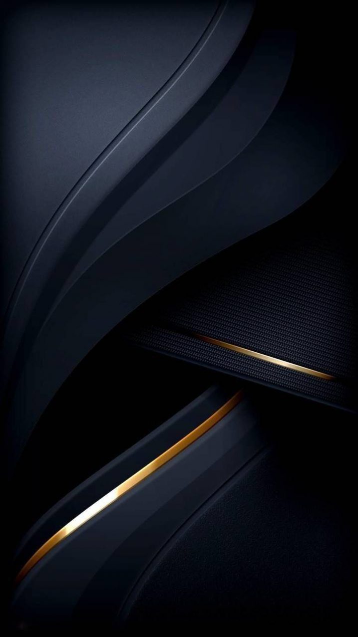 Black And Gold Wallpaper 1