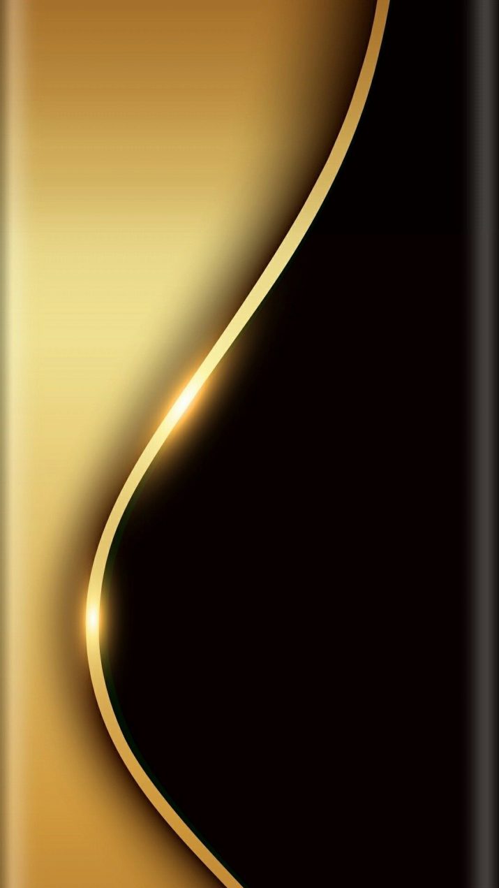 Black And Gold Wallpaper 1