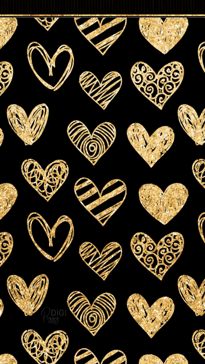 Black And Gold Wallpaper 1