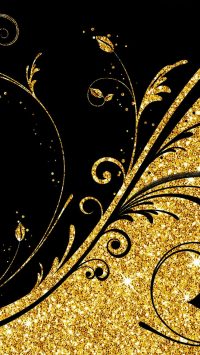 Black And Gold Wallpaper 34