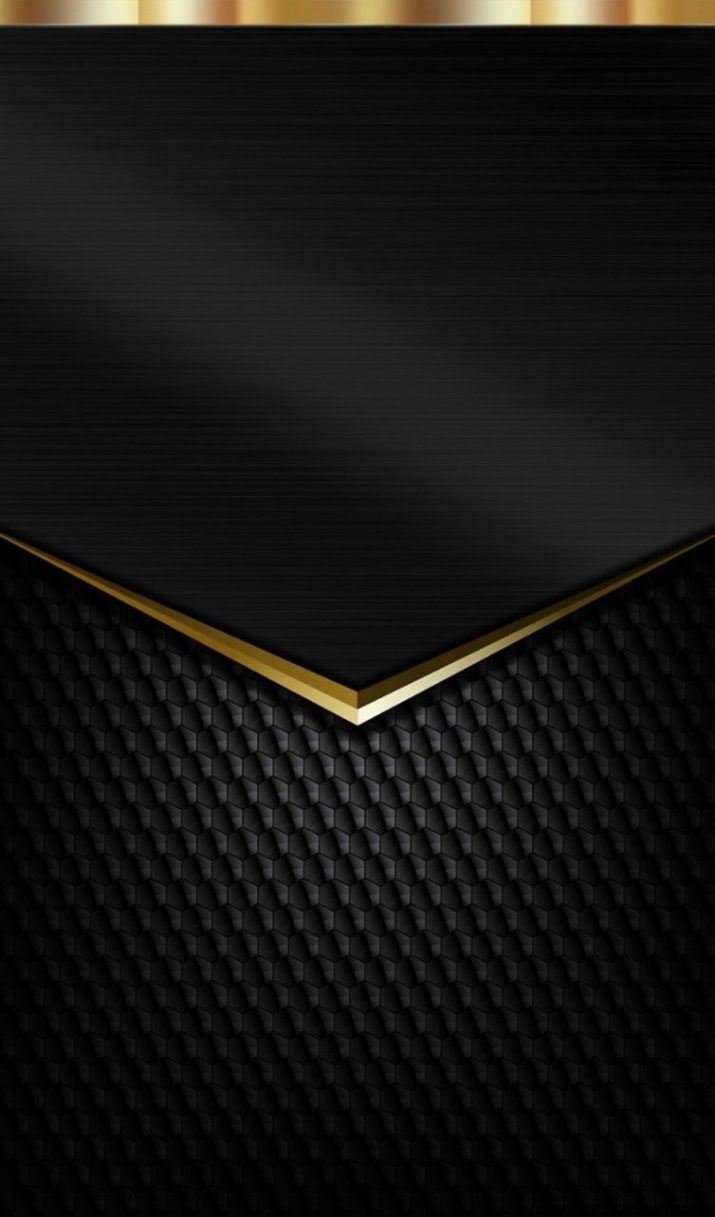 Black And Gold Wallpaper 1