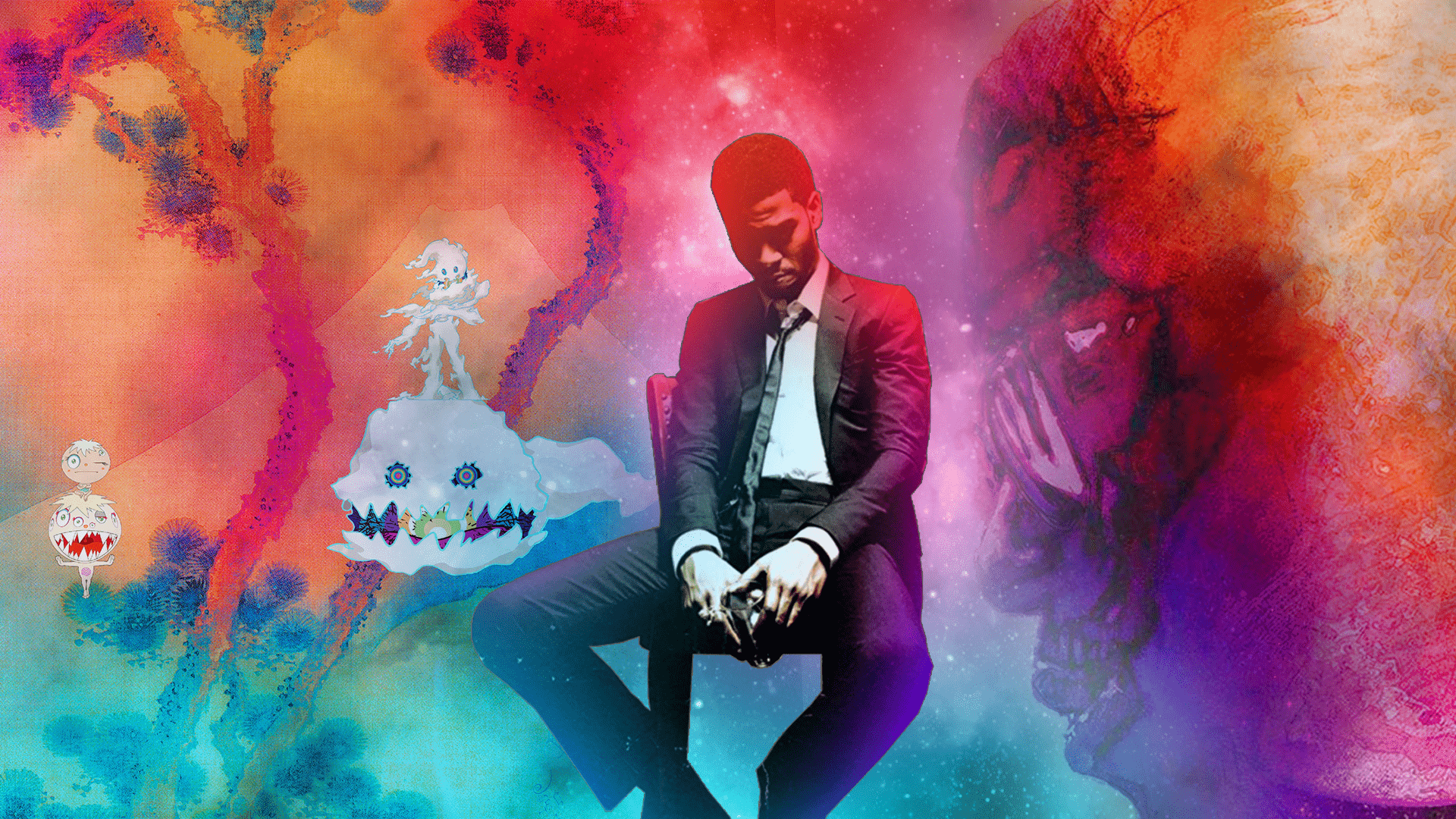 Man on The Moon 3 Kid Cudi Wallpaper Wallpaper Sun