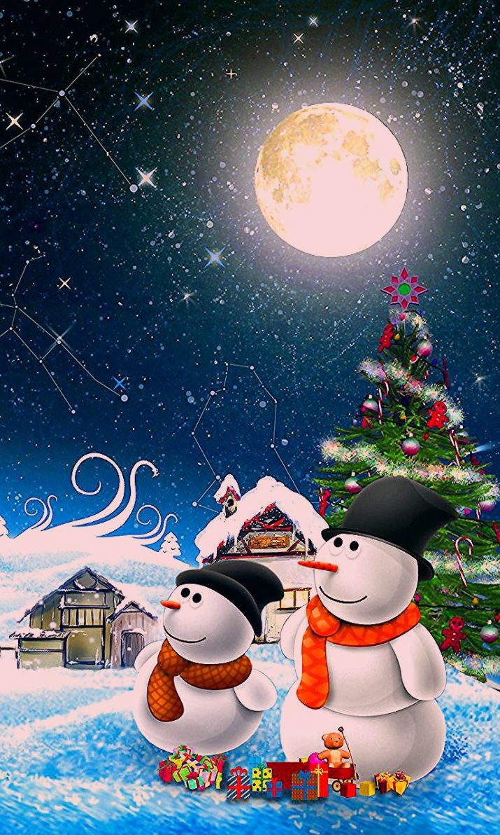 Snowman Wallpaper 1