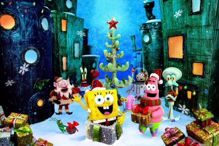 Spongebob Christmas Wallpaper 1