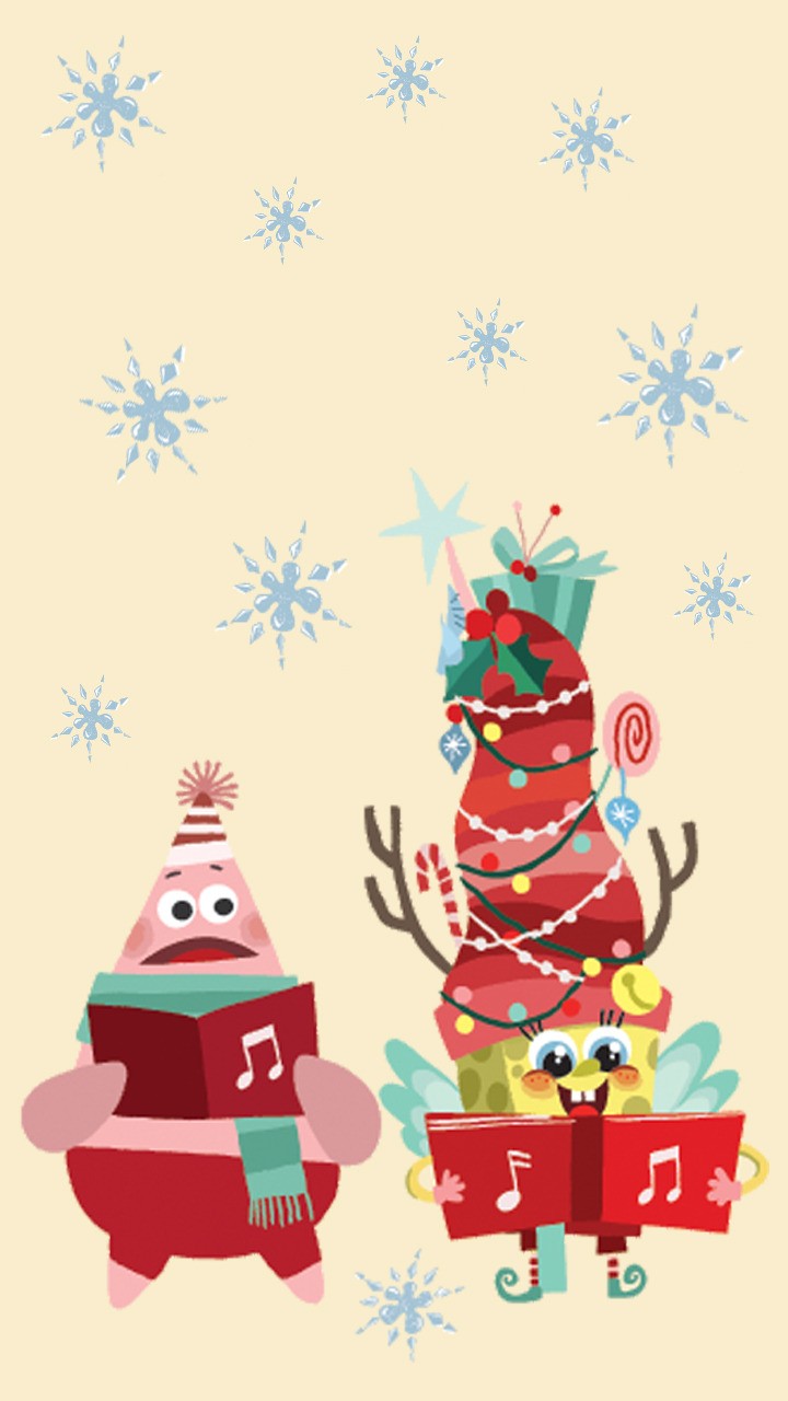 Spongebob Christmas Wallpaper - Wallpaper Sun