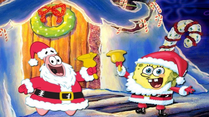 Spongebob Christmas wallpaper 1
