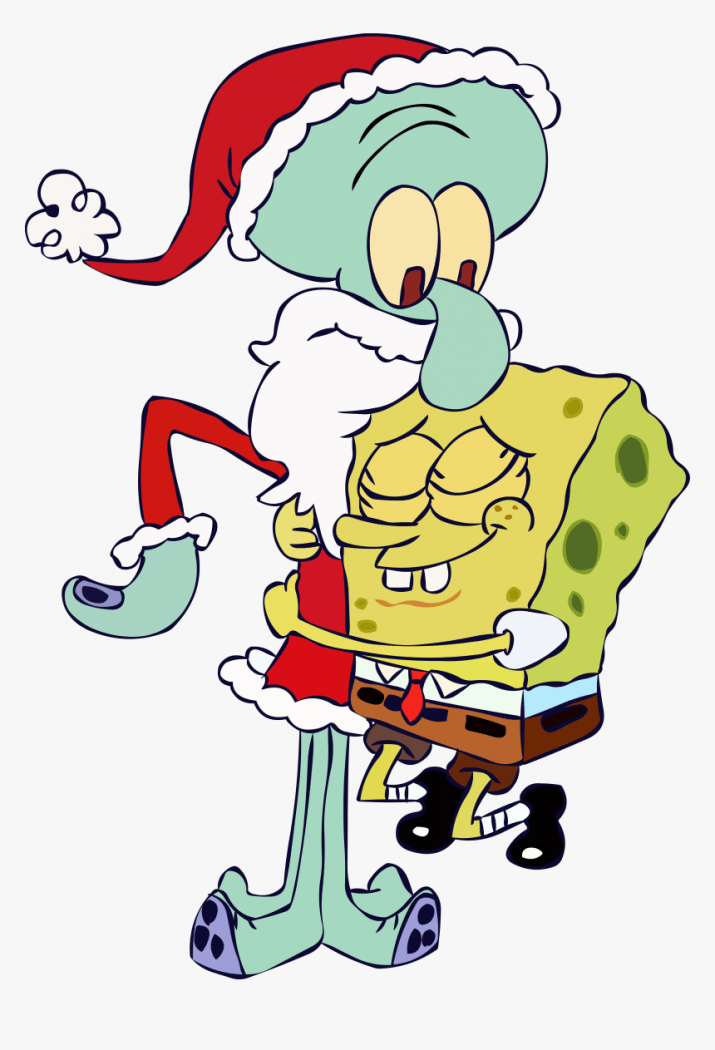 Spongebob Christmas wallpaper 1