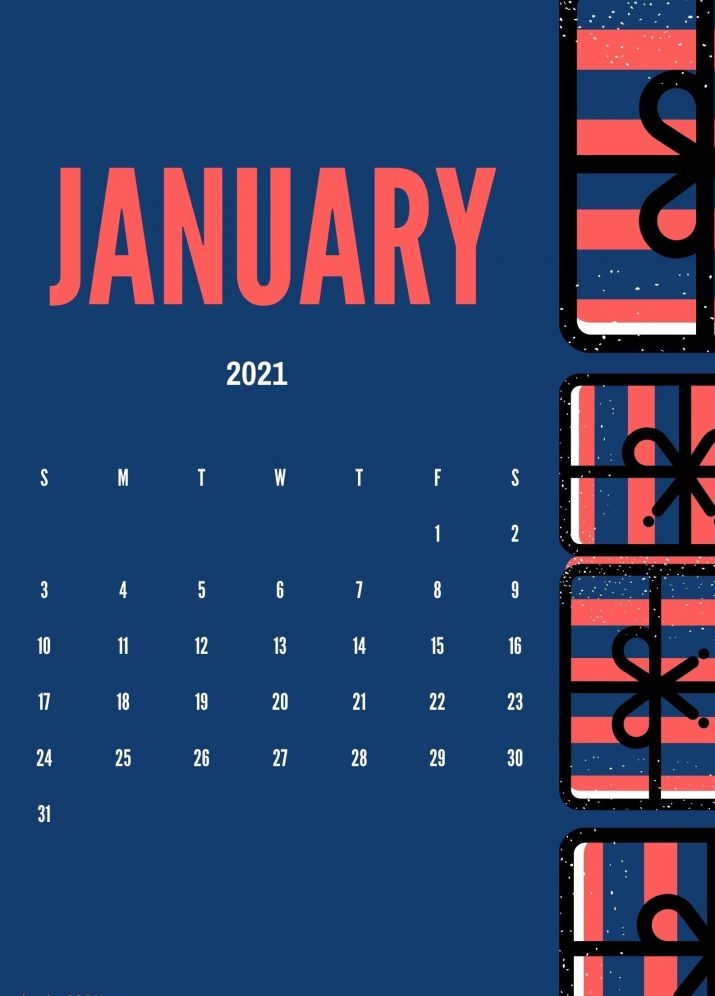 January 2021 Wallpaper 1