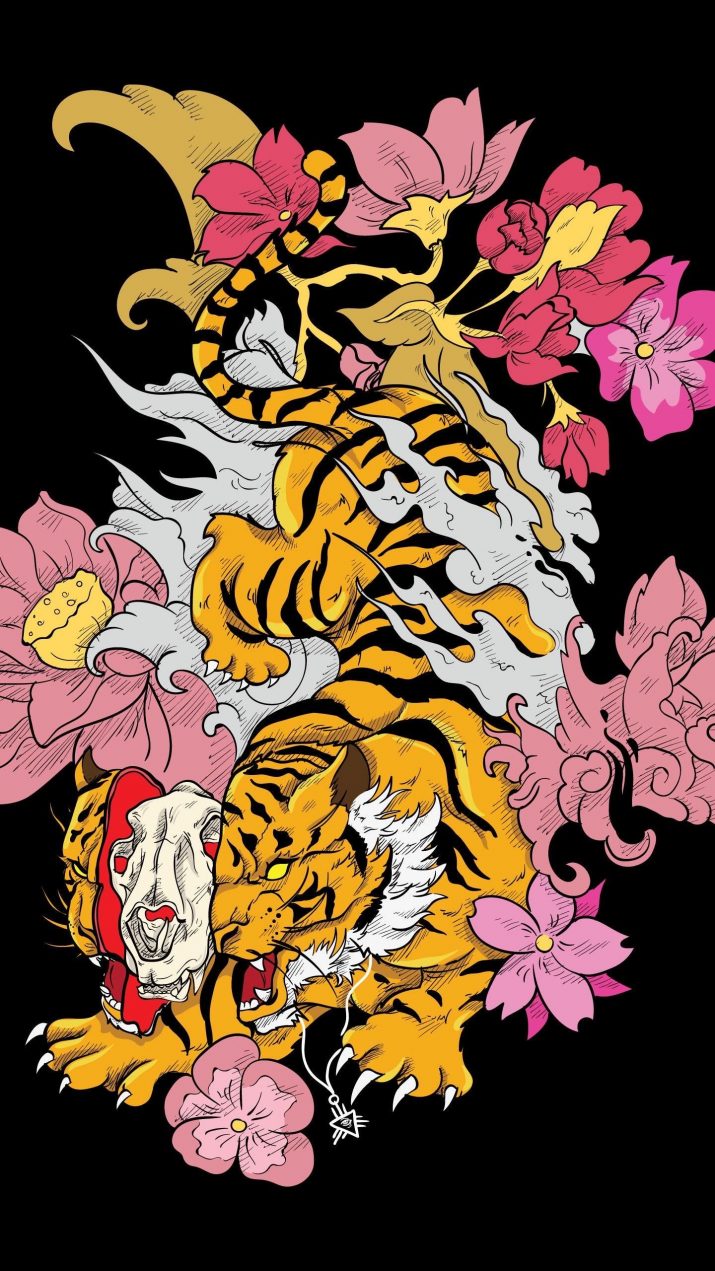 Tiger Art Wallpaper 1