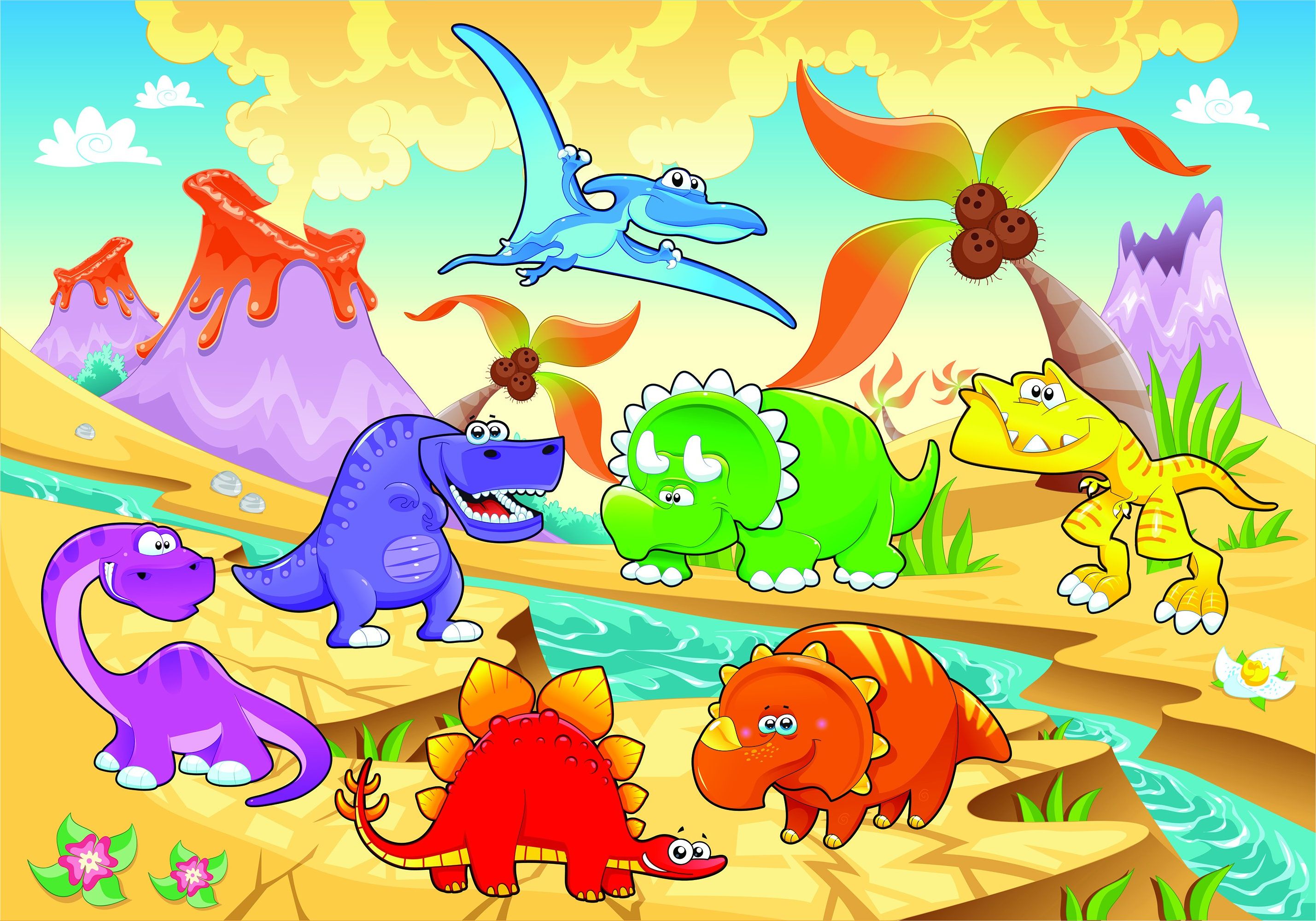 Cute Dinosaur Wallpaper - Wallpaper Sun