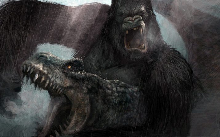 Godzilla vs Kong wallpaper 1 Godzilla vs Kong wallpaper 1