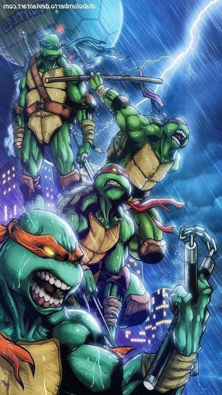 Ninja Turtles Wallpaper Wallpaper Sun