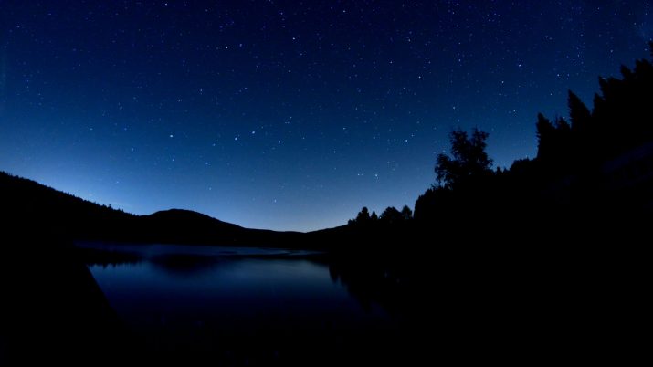 Dark Blue Wallpaper 1