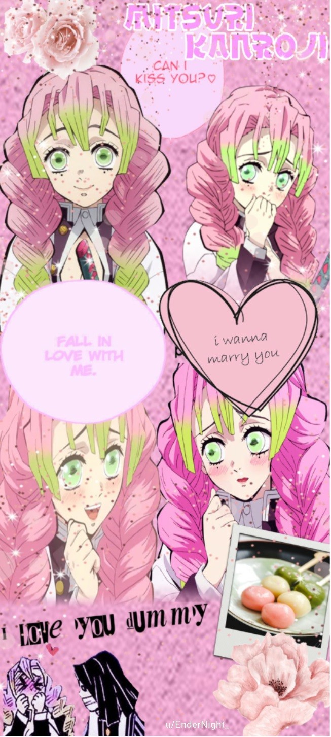 Mitsuri Kanroji Wallpaper pc - Wallpaper Sun