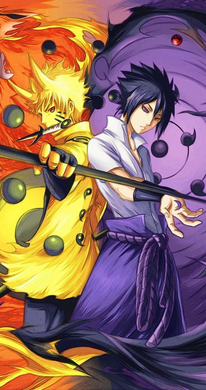 Naruto and Sasuke Wallpaper 1