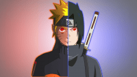 Naruto and Sasuke Wallpaper 21