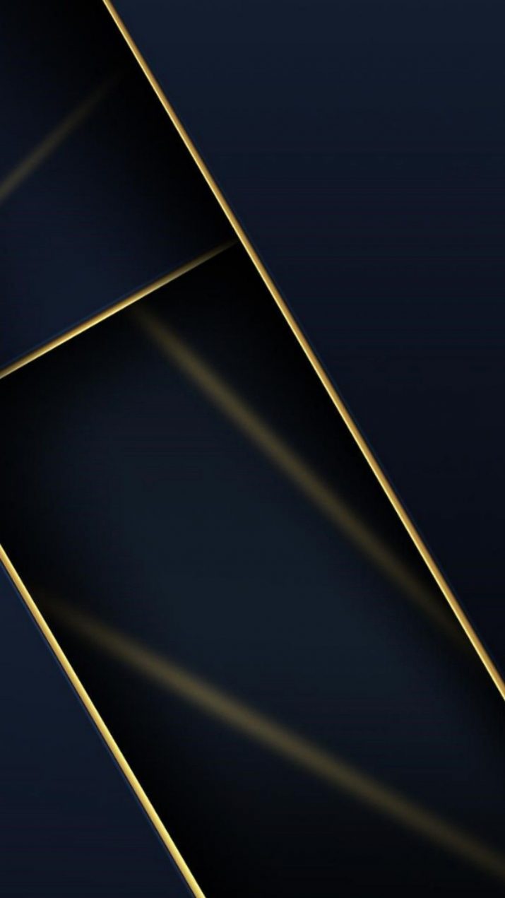 Navy and Gold Wallpaper 1