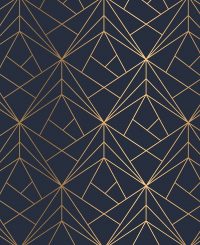 Navy and Gold Wallpaper 10