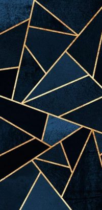 Navy and Gold Wallpaper 7