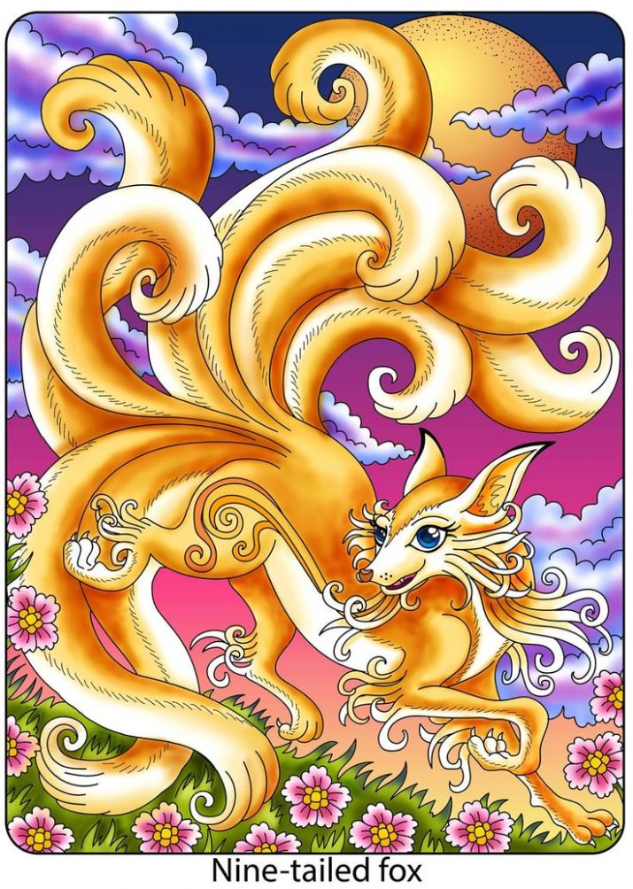 Nine Tailed Fox Wallpaper 1