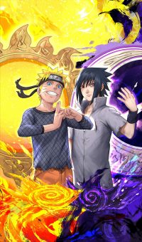 Naruto and Sasuke Wallpaper 9