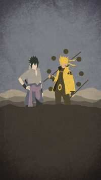 Naruto and Sasuke Wallpaper 7