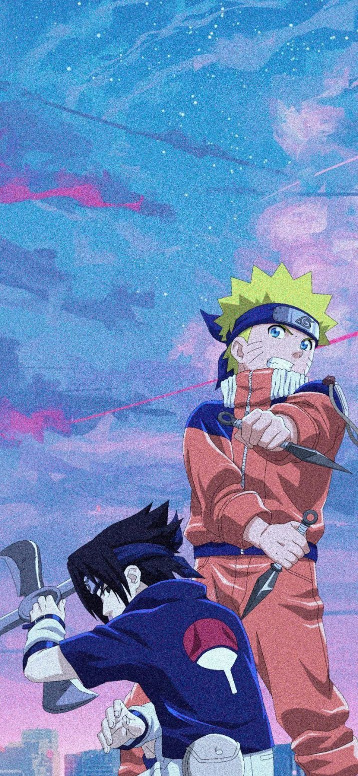 Naruto and Sasuke Wallpaper 1