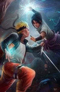 Naruto and Sasuke Wallpaper 4
