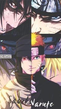 Naruto and Sasuke Wallpaper 2