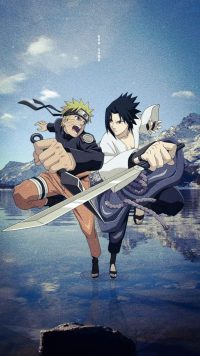 Naruto and Sasuke Wallpaper 1