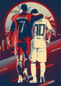 Wallpaper Ronaldo Messi 1