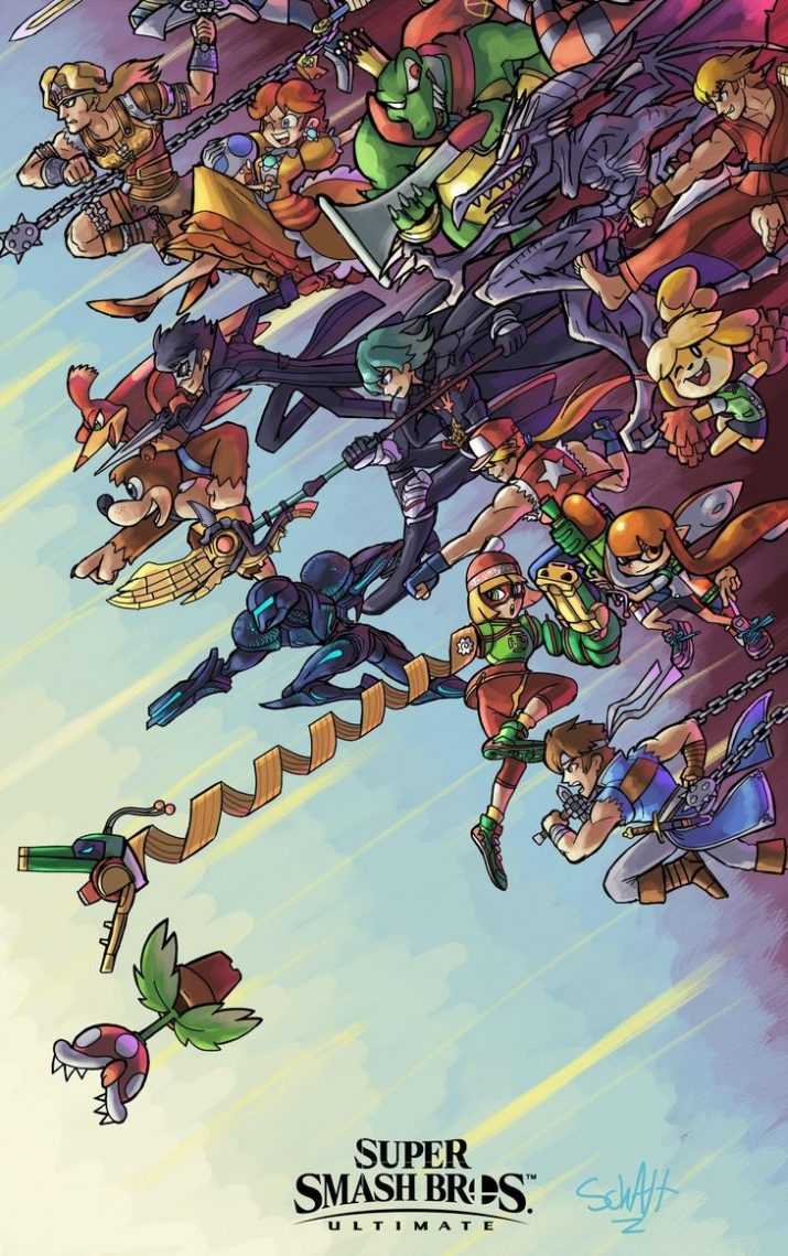 Super Smash Bros Ultimate Wallpaper 1