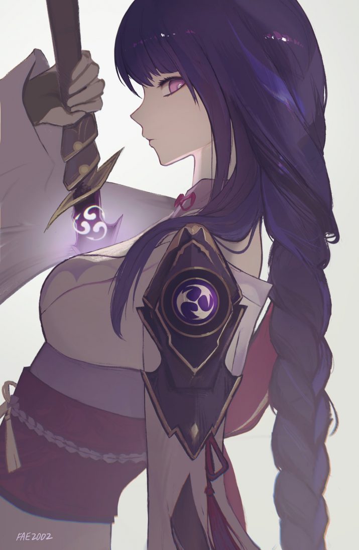 Raiden Shogun Wallpaper 1