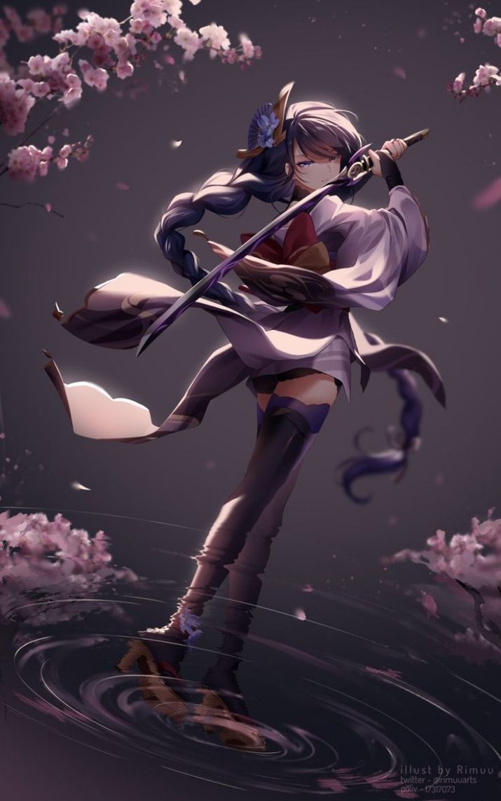 Raiden Shogun Wallpaper 1