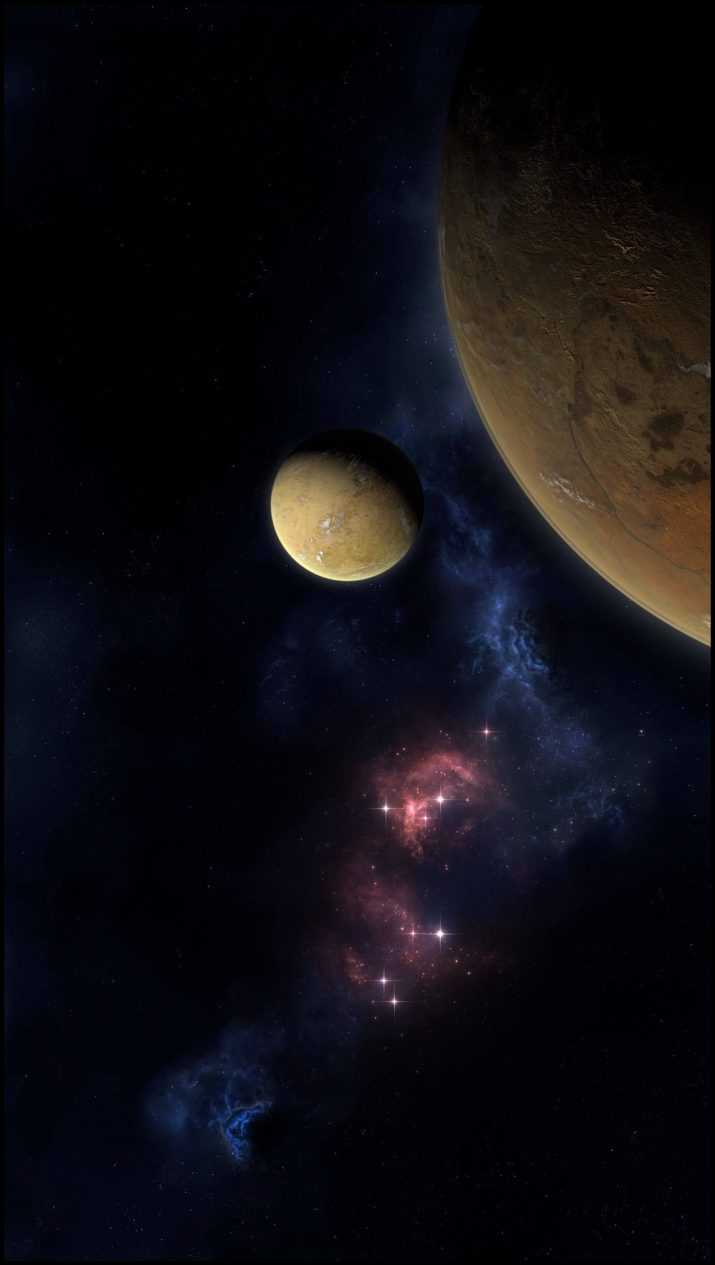 iphone space wallpaper