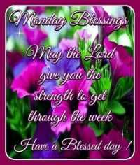 Cool Monday Blessings Images 1